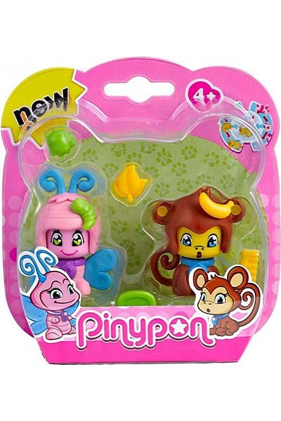 Pinypon Set of 2 PinyPon figurines, pets