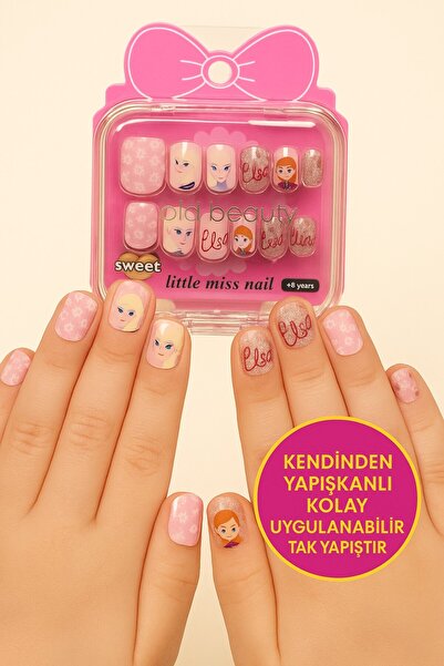 TOYFEST Frozen Temalı 12 li Yapışkan Stickerlı Kendi Çantasında Çocuk Takma T...