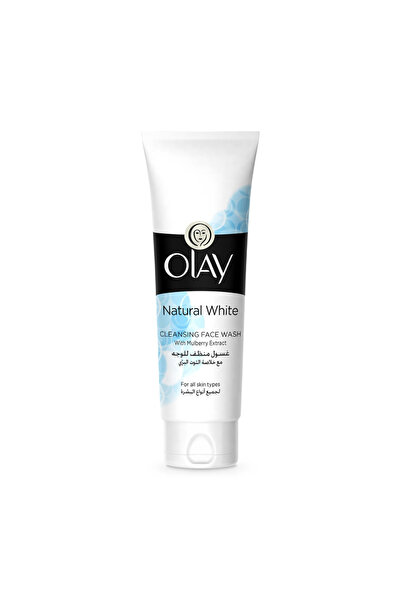 OLAY Natural White Cleansing Face Wash, 100g