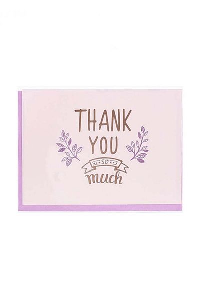 Miniso greeting card