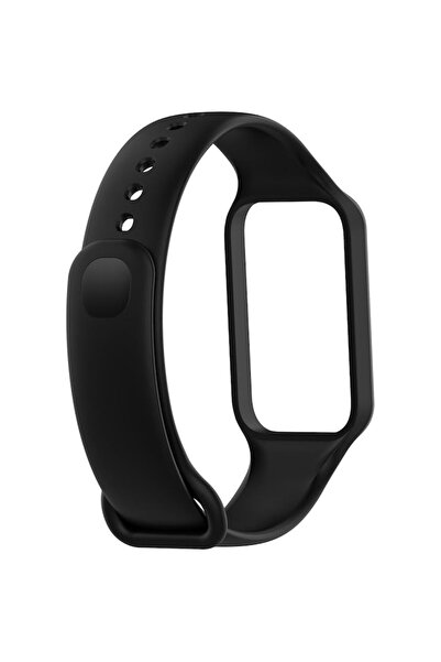 General Store Curea compatibila Xiaomi Mi Band 8 Active, SA&SO General Store®, silicon, negru