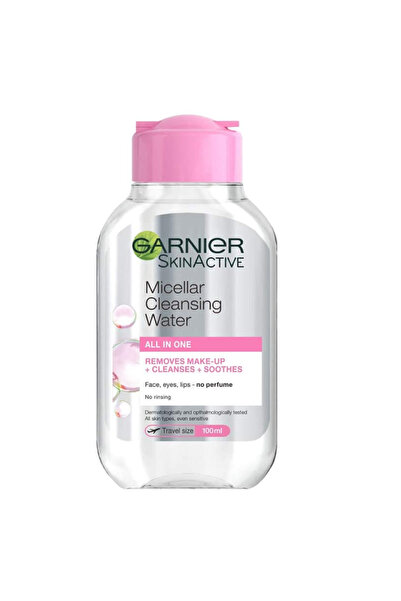 Garnier Micellar Water Face Eyes Lips Cleanser and Daily makeup Remover, 100ml