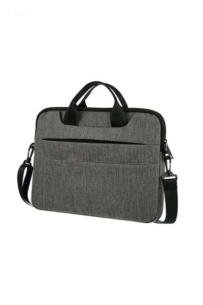 Miniso Laptop Bag - Grey - 34x3.5x25 cm
