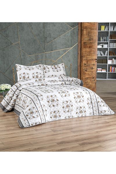 diabella Ultrasonic Quilted Cross Pattern Double Bedspread