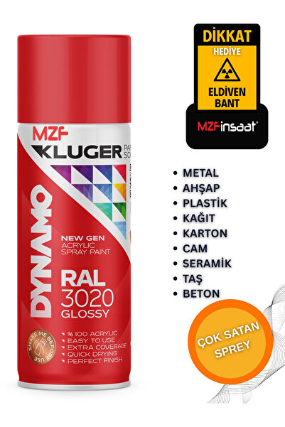 MZF KLUGER SPREY BOYA AHŞAP-METAL-PLASTİK- RÜTUŞ- BOYASI
