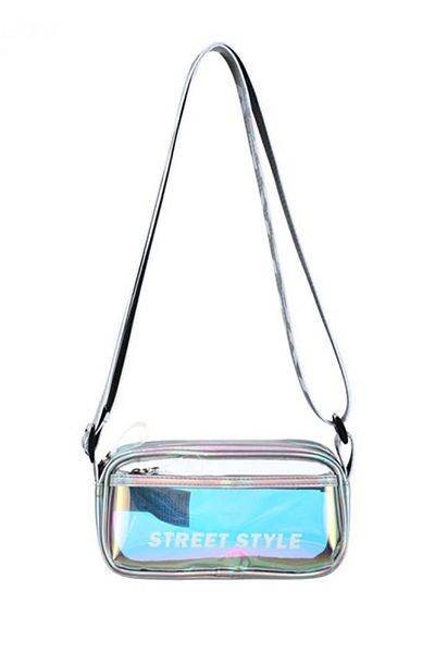 Miniso Transparent Jelly Bag (Grey)