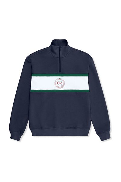 Fila PARELLA luźna bluza z półzamkiem