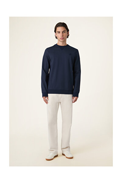 Fila Běžná mikina BRERA s proužkovaným výstřihem