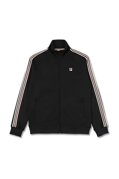Fila BIELLA reguläre Piqué-Trainingsjacke mit Klebeband