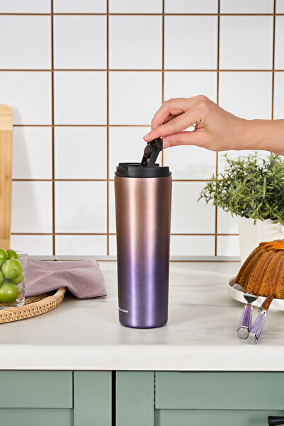 Karaca Violet New Çelik Sızdırmaz Termos 500 Ml