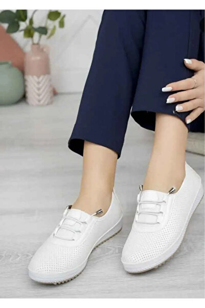 Blue Moda Pantofi de balerină ortopedici Daily Soft pentru femei, perforați c...