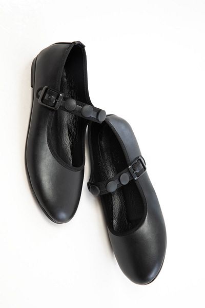 SOHO Black Women's Ballerina Ballet 20812