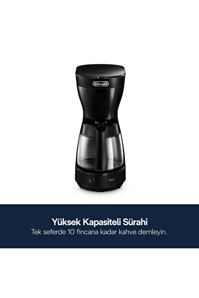 DELONGHİ Delonghı Icm16210.bk Aroma Ayarlı Filtre Kahve Makinesi