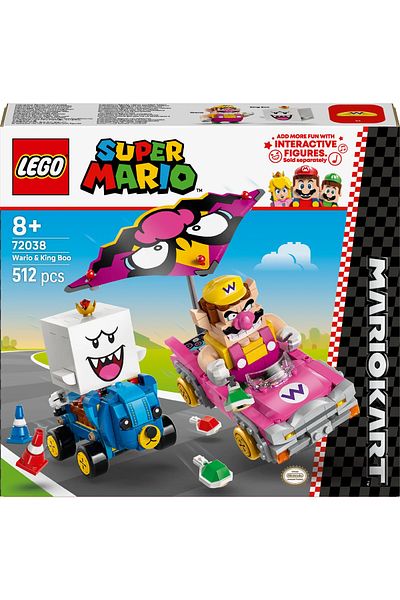 LEGO Super Mario Racing Set 72038 - Figure Toy Construction Set for Children over 8 Years Old (512 Pr)