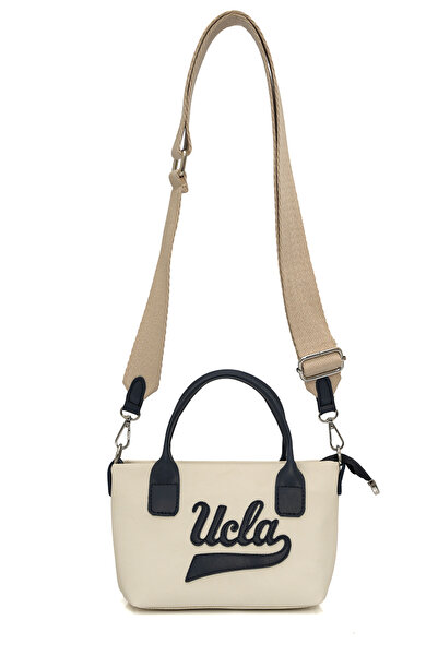 UCLA Geantă albă de mână, de umăr și de crossbody pentru femei 05UC25K9003