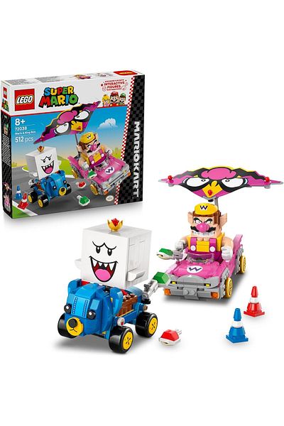 LEGO Super Mario Racing Set 72038 - Figure Toy Construction Set for Children over 8 Years Old (512 Pr)