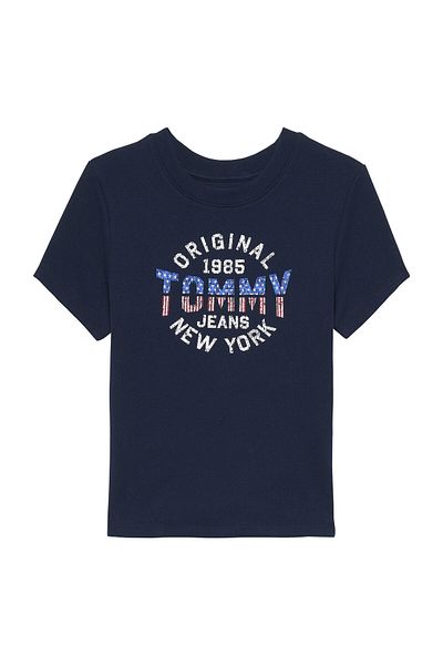 Tommy Hilfiger TJW SLIM SH TOMMY NY RIB TEE