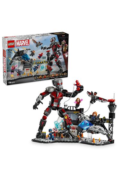 LEGO ® Marvel Captain America: Civil War Action Battle Buildable Playset 76314