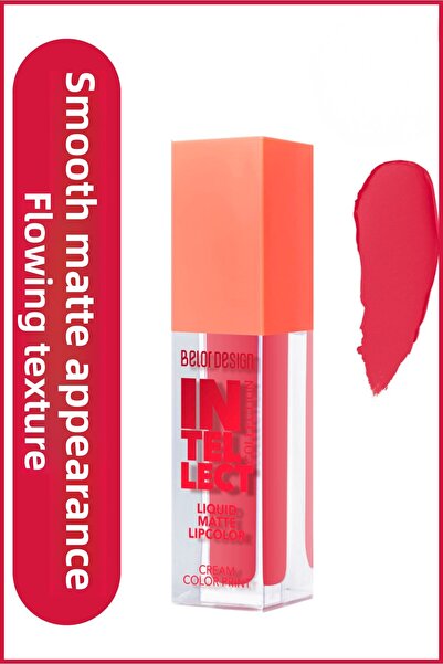 Belor Design Intellect Liquid Lipstick No:8 Unstoppable