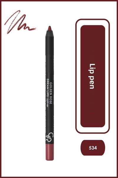 Golden Rose قلم تحديد الشفاه دريم ليبس رقم: 534 مارون - دوداك كاليمي