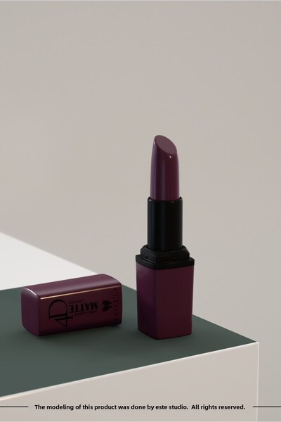 Estella أحمر شفاه يدوم طوال اليوم بألوان عاطفية: Estella 4D Matte Will Be You...