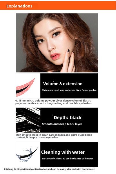 Missha Bloom Lash - Extension and Volumizing over Lengthening Mascara with False Eyelashes Effect