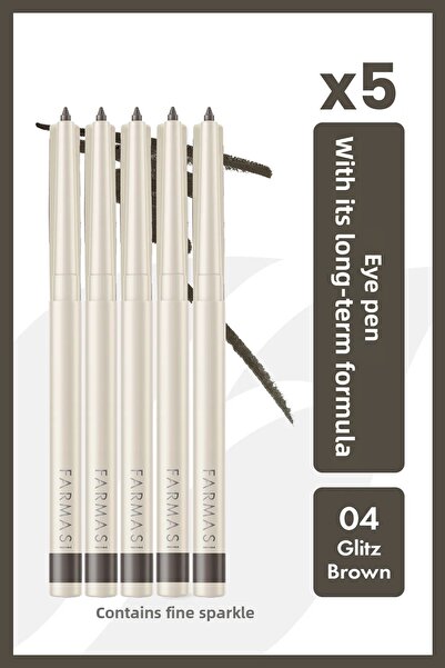 Farmasi 5 Pack Elevator Eyeliner 04 Grlitz Brown