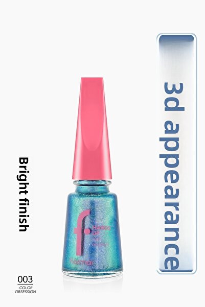 Flormar طلاء أظافر ثلاثي الأبعاد مصبوغ مكثف - Festival Spirit Nail E. - 003 م...