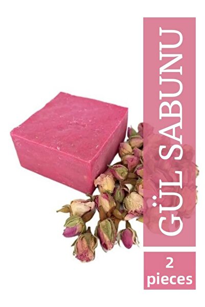 FABEY صابون الورد الطبيعي 2 قطعة
