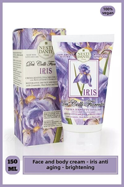 Nesti Dante Dei Colli Fiorentini Iris Face and Body Cream 150ml | Antiaging...
