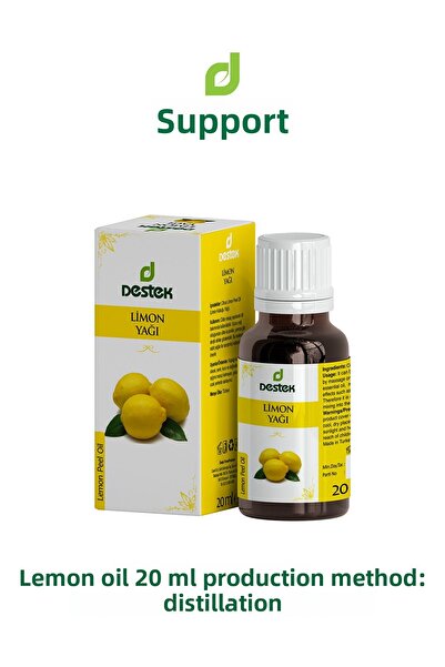 Destek زيت الليمون 20 مل زيت عطري