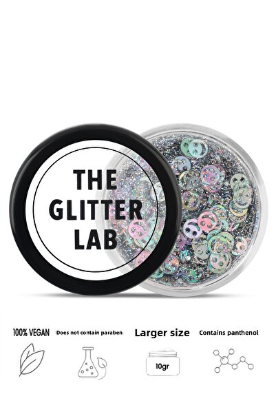 The Glitter Lab Glossy Glitter with Gel Form - Journey