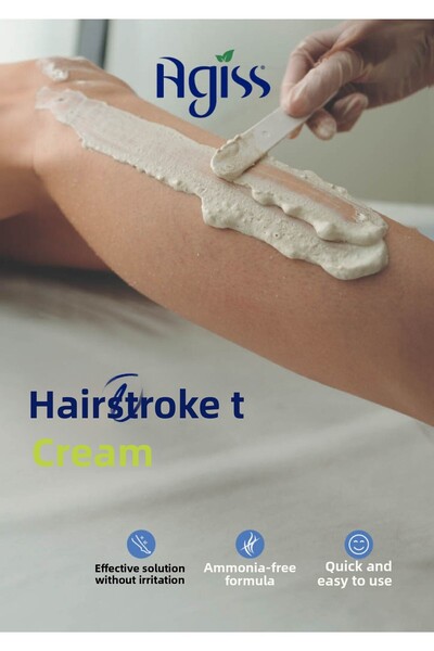 AGISS Depilatory Cream Sensitive Skin 100 ml Pack of 6