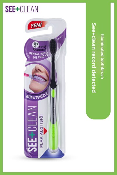 Dentiste فرشاة أسنان خفيفة ذات إحساس لوحي باللون الأخضر