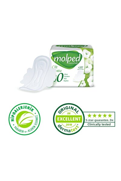 Molped Pure and Soft Night Super Economical 18 Pieces