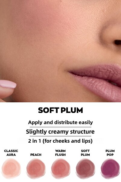 AVON Fard pentru Obraji Cremă, Soft Plum