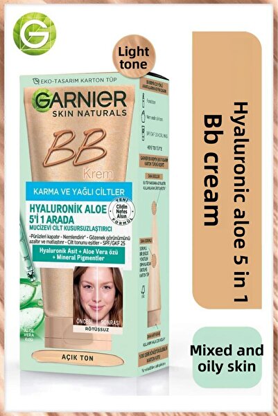 Garnier BB Cream Light Tone for Combination-Oily Skin 40 ml3600541202214