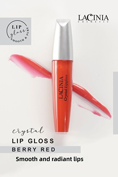 Lacinia Berry Red Crystal Lipgloss