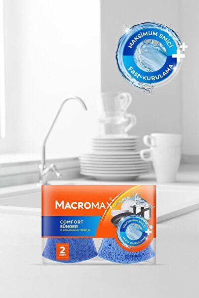MACRO MAX Comfort Sponge 2 Pack