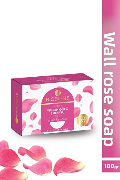 Biobiens 100 جرام صابون الورد البري