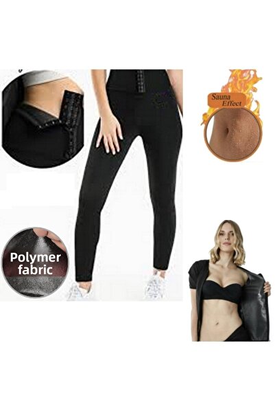 mrtbilisim Σετ σάουνας με αγκράφα μέσης 3 κουμπώματα Θερμικό κολάν Πολυμερές ...