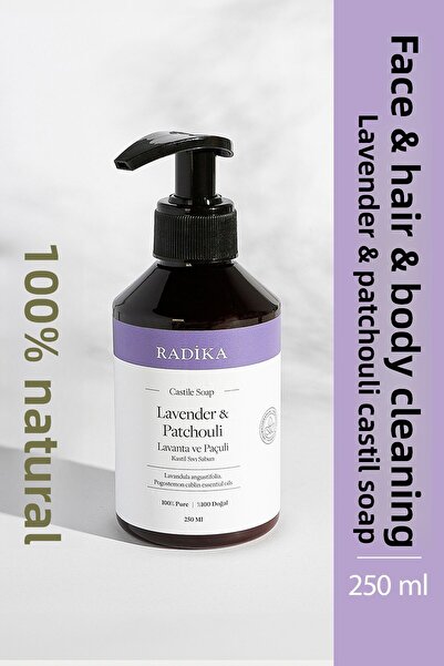 Radika Aromaterapi صابون اللافندر الطبيعي والباتشولي القشتالي