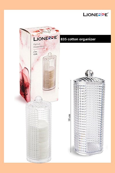 Lionesse Cotton Organizer 835 - Makeup Cotton, Disc Cotton