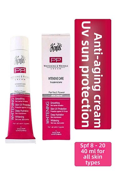 Kontes Pp Whitening - Sunscreen Whitening Wrinkle Anti-Aging Cream