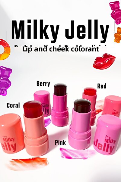 PROCSIN Pink Milky Jelly - Natural Look Lip and Cheek Coloring Blush 5 GR