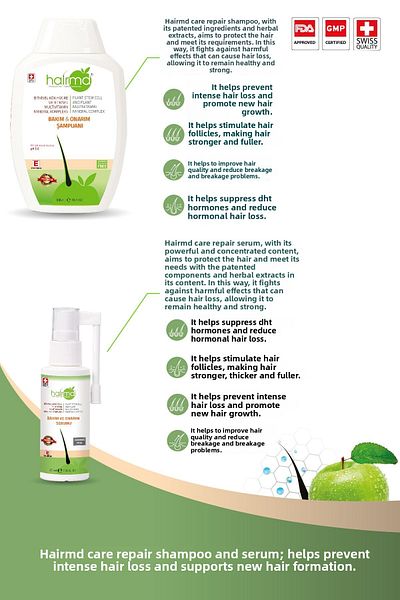 Hair Md Restorative Shampoo / Serum Set