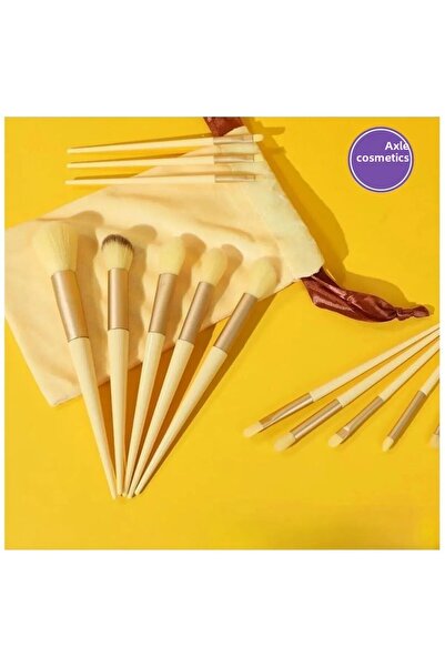 aks kozmetik 13-Piece Special Pouch Fix Brush Set