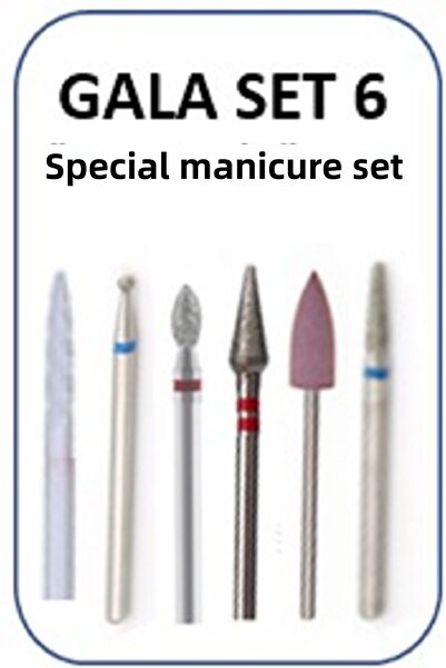 gala smart NAIL TUBE MACHINE TIP SET NO:6
