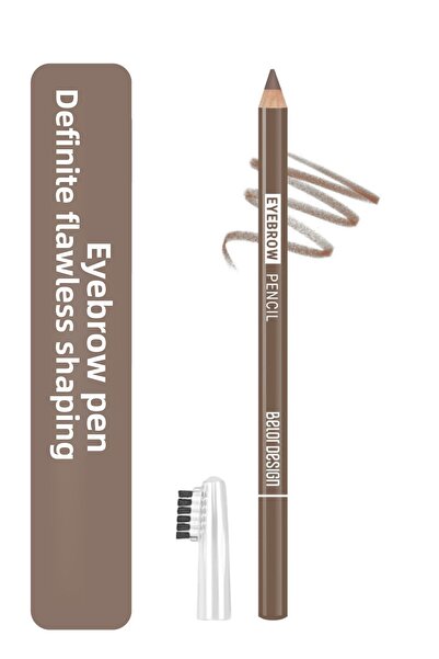 Belor Design لون قلم الحواجب: 107 رمادي داكن