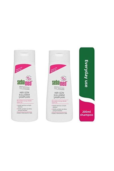 Sebamed 200 Ml Shampoo for Everyday Use (2 Pieces)
